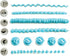 Norpro 8 Piece Cake/Decorating Set