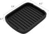 5.9" 4.33" Set -2pcs ZAPPOWARE Silicone Sponge Holder -soap Tray - X (Black)