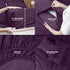 Utopia Bedding Queen Sheet Set – 4 Piece Bed Sheets for Queen Size Bed, Soft Microfiber, Dark Purple