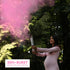 2 Pack PrimePure Gender Reveal Confetti Cannon - Biodegradable Powder Cannons Smoke Bomb - Pink, - Party Poppers Baby