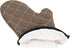 San Jamar BestGuard 800FG13 Commercial Oven Mitts, Heat Protection Up To 450°F, 13" Length, Tan (Pair)