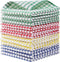 Egles 12 Packs Kitchen Dishcloths 12x12 Inches 100% Cotton Kitchen Dish Cloths