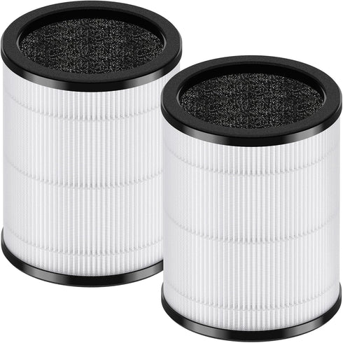 KJ80 Replacement Filter with 3-IN-1 Filtration System - Compatible with Druiap KJ80 Air Purifier | H13 True HEPA Filter