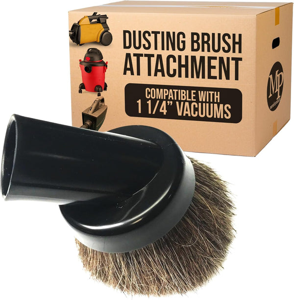 MP Maresh Products Household Cleaning Vacuum Brush Attachment - Soft Dust Floor Brush, Horse Hair Vacuum Cleaner