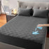 SLEEP ZONE Waterproof Mattress Protector Pad King, Breathable Mattress Topper with Deep Pockets, Machine Washable,
