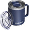 12oz Insulated Coffee Mug with Lid Includes Two Lids, Stainless Steel Coffee