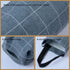 Sulimy 3pcs 3 2) Plastic Bag Holder Dispensers Folding Garbage Bags Hanging Storage Bag Cotton Linen Fabric Trash bags