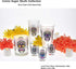Culver 1.75-Ounce Sugar Skulls Decorated Shot Glasses, Set of 4
