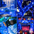 12Pack 7ft 20 3 Fairy Lights Battery Operated, LED Modes Speed Twinkle Mini String Lights Waterproof Silver Wire