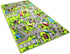 Amy & Delle w/14 32 60 Kids Rug Carpet Playmat, Pull Back Cars Included - City Life Learn, Have Fun Safe, Children's