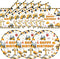 Xjoviative 40PCS Construction Happy Birthday Paper Plates and Napkins Party Supplies, Disposable Construction