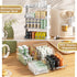 Coffee Pod Holder with 6 Drawers, 3-Tier Storage Organizer Compatible with 80 Big or 108 Small Vertuoline Pods for