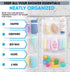 Handy Laundry Hanging Shower Organizer (2-Pack) - 9-Pocket Mesh Caddy for Organizing Bathroom Toiletries and Kids Bath