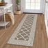 Pauwer Door Mat Indoor Entrance, 20"x59" Absorbent Dirt Trapper Welcome Mats, Washable Non Slip Runner Rugs for Hallway