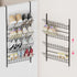 SWTYMIKI Over the Door Shoe Organizer - Adjustable 4 Tier Hanging Shoe