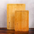 Daniks 100% Organic Bamboo Cutting Board, Heavy Duty Wood Chopping Board, Extra-Thick for Serving, 13x9"
