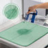 FRESHMNIT Dish Drying Mat for Kitchen Counter, 2 Pack Microfiber Absorbent Mats, 14"x17" for Dishes Drainer