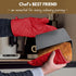 Native Fab Pot Holders and Oven Mitts Set - 4-Piece Kitchen Heat Resistant Cotton Set in Red
