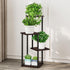 4 AZERPIAN Plant Stand Tier Indoor Metal Flower Shelf for Multiple Plants Corner Tall Flower Holders for Patio Garden