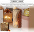 Pavilion Gift Company A Mother's Love Glass Cylinder Candle Holder, 6", Brown, Beige