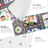 5x7ft 78.7X 59 INCH) Kids Town Road Play Rug - Car Playmat, Kids Rugs for Playroom Car Mat Town City Road Traffic Rugs