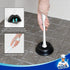 1 Set MR.SIGA Toilet Plunger and Bowl Brush Combo for Bathroom Cleaning, White