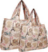allydrew Large Foldable Tote Nylon Reusable Grocery Bags