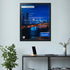 24x30 INCH/61x76.2 CM 1000 1.25 Inch (PuzzleFRBW26079-24x30) ArtToFrames Black Frame for Piece Puzzles.This Custom MDF