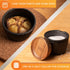 Set KABIN Spice Mill - Spice Grinder Manual Pepper Mill - Durable Cast Iron Mortar and Pestle Herb Crusher - Hand