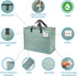 VENO 4 Pack Storage Moving Bags, Sturdy Organizer Bag with Zipper for Clothes and Bedding