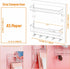 Yieach Bedside Shelf for Dorm Bed,Rv,Small Room and Nightstand,Wall Mounted Floating Shelves and Bedside Wall Organizer