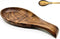 Walnut Wooden Spoon Rest - Heat-Resistant Wood Holder for Stove Top, Kitchen Utensil Organizer for Ladles & Spatulas