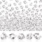 600PCS Fake Crushed Ice Rocks - Acrylic Diamond Crystals, Clear Plastic Ice Cubes for Home Decoration