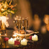 Honoson 1000 24 Pieces Artificial Rose Petals with Pcs Flameless Heart Shaped LED Tealights Candles Special Romantic