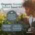 9 Packets Certified Organic Vegetable Seeds - Heirloom Seeds for Planting Vegetables - Seed & Gift Box - Cherry Tomato