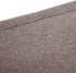 Juvale Toilet Paper Storage Basket for Bathroom Organizing, Rectangular Bin for Fabric Storage, Counter (Gray, 16 x 6 x