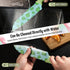 HAUSHOF Kitchen Knife Set - 12-Piece Colorful Knives with 6 Sheaths, Non-Stick Stainless Steel Blades for Gifts