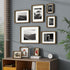 4x6 4 6 3.5x5, FLYJOE Picture Frame, Natural Solid Walnut Wood Photo Collage Frame with HD Tempered Glass, Modern