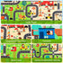 Mfmiudole 59"39.4" Kids Rug Play Mat for Toy Cars, Construction Site Road Traffic for Playroom Kids City Engineering