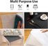 Non Slip Rug Pads: 3x5 Rug Pad Gripper for Hardwood Floors, Under Carpet Anti Skid Mat, Beige to Keep Rugs Safe