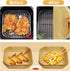 150 Pack Square Mini Air Fryer Liners for 2qt Air Fryer, Disposable Non-stick Baking Paper