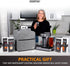 Dust Cover for Bartesian Cocktail Machine by Ksestor, with Pockets for Bartesian Accessories and Capsules