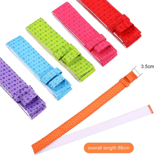 6 Pieces Colorful Baking Even Strip Cake Pan, Absorbent Thick Strips for Home Kitchen Baking Supplies, Protection Straps