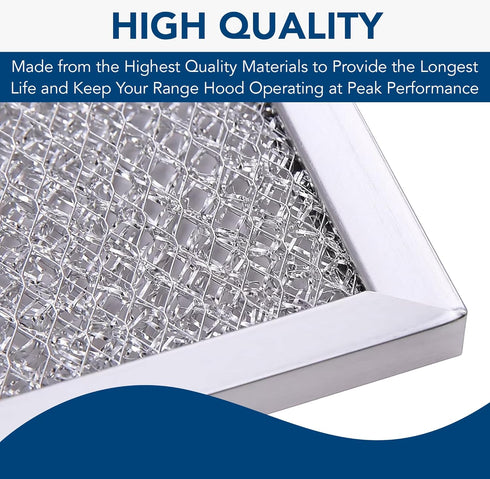 Broan-NuTone BP29 Aluminum Range Hood Kitchen Exhaust Grease Filter, 1 Count