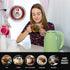 OVENTE Portable Electric Kettle, 1.7 Liter Stainless Steel Instant Hot Water Boiler Heater, 1100W Fast Boiling with
