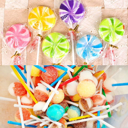 300 Pcs Colorful Cake Pops Making Tools, Larger Lollipop Sticks and Clear Bags - Augshy