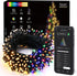 BrizLabs Color Changing Smart Christmas Lights, 98ft 300 LED Warm White &