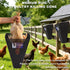 Elspezi 8 1 Pack) Chicken Cone, Medium Size Chicken Cone for Butchering, Poultry Restraining Cones for Processing, Kill