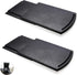 2 Pack Sliding Coffee Maker Tray, 12 Countertop Appliance Caddy Slider for Blender Toaster, Black ABS Rolling Out Tray
