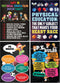 Jinniee Classroom exercise poster Calm Posters and Kids Work Out for 11''x17''